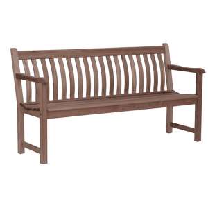 Strox Outdoor Broadfield 6Ft Wooden Seating Bench In Chestnut