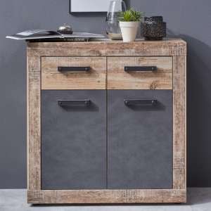 Tailor Wooden Small Sideboard In Pale Wood And Matera