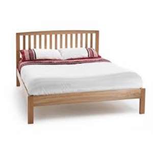 Thornton Wooden Double Bed In Oak
