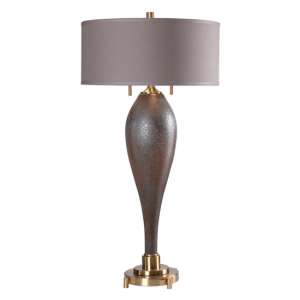 Torinese Table Lamp In Rust Bronze Finish