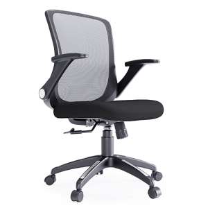 Towcester Mesh Fabric Home And Office Chair In Black