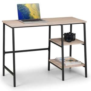 Tacita Wooden Laptop Desk In Sonoma Oak
