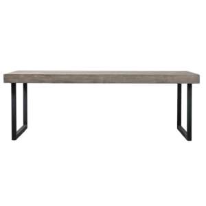 Trinity Rectangular Outdoor Wooden Dining Table In Natural
