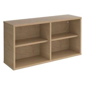 Upton Wooden Box Shelving Unit In Kendal Oak With 4 Shelves