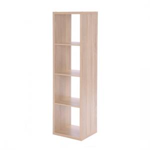 Version Shelving Unit In Sonoma Oak With 4 Compartments