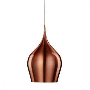 Vibrant 26cm Pendant Light In Copper