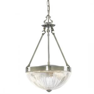 Windsor II 2 Light Ceiling Pendant In Antique Brass