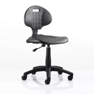 Winston Home Office Operator Chair In Black With Castors
