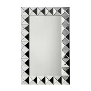 Witoka Rectangular 3D Effect Wall Mirror With Bevelled Edges