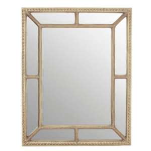 Wonda Classic Style Wall Mirror In Cream