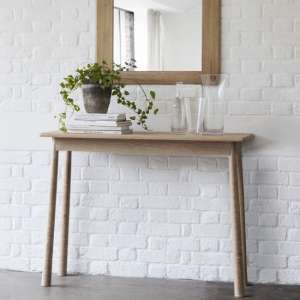Wycombe Wooden Console Table On Oak