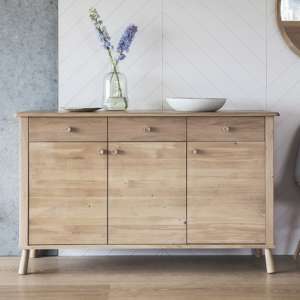 Wycombe Wooden Sideboard In 3 Doors And 3 Drawers