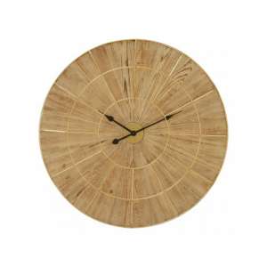 Yaxi Wall Clock With Natural Face