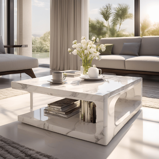 Trending Modern High Gloss Coffee Tables UK With Storage